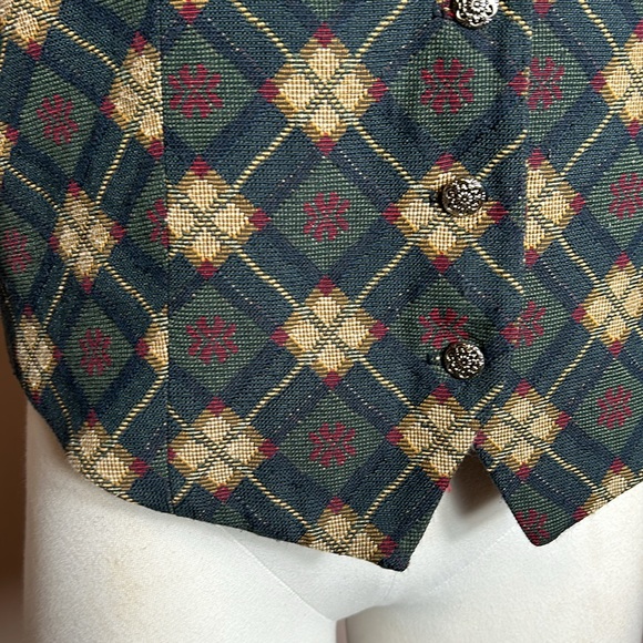 First Issue Tapestry Vest size Large vintage - Picture 3 of 11